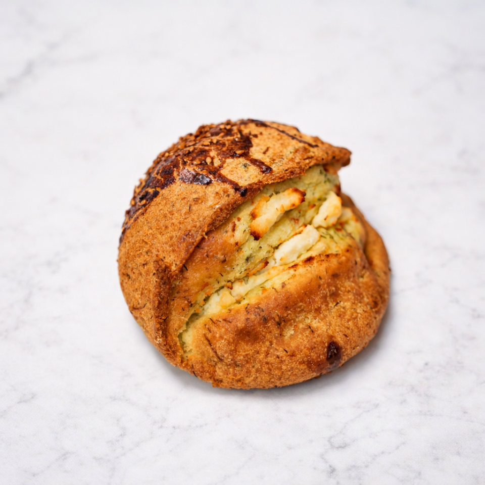 Sebzeli Poğaça (Dereotu, Maydonoz, Peynir)