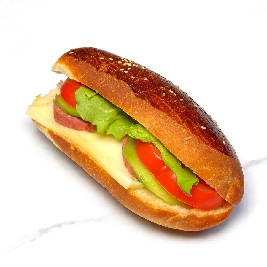 Kaşarlı Salamlı Sandviç