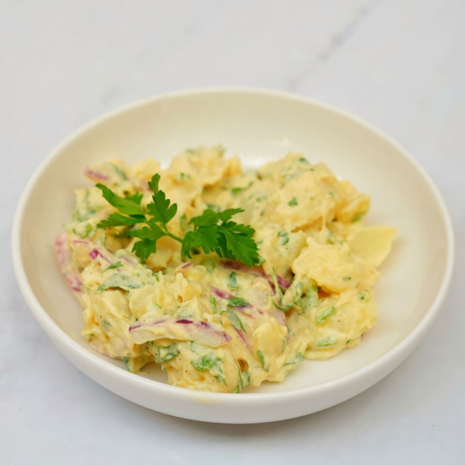 Hardallı Patates Salatası