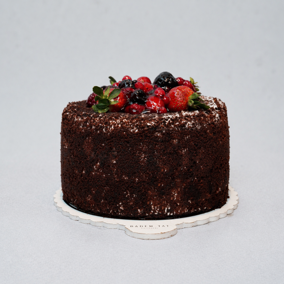 Çikolata Orman Meyveli Pasta