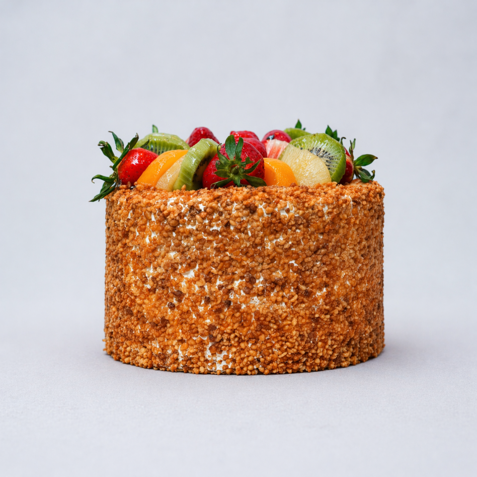 Karışık Meyveli (Dışı Fındıklı) Pasta